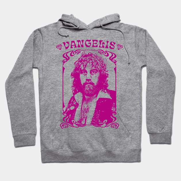 Vangelis  \\ Retro Synth Fan Design Hoodie by DankFutura